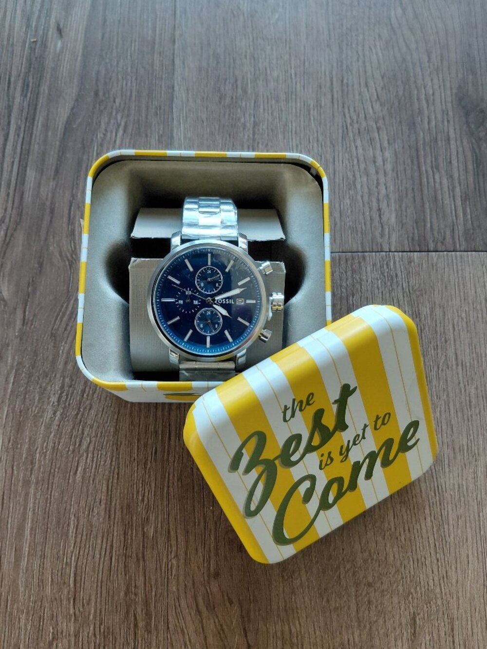 Authentic Fossil Rhett Multifunctional Chronograph Watch with a Stainless-Steel